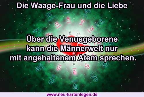 Allgemeines Horoskop zur Waage-Frau und der Liebe