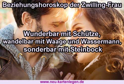 Beziehungshoroskop der Zwilling-Frau Beziehungshoroskop der Zwilling-Frau